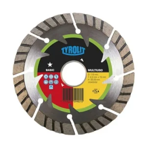 TYROLIT disco diamantado BASIC MULTIUSO materiales diversos máquina portátil eje 22.23mm
