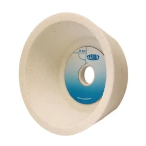 TYROLIT copa cónica ÓXIDO DE ALUMINIO BLANCO 89A afilado herramientas afiladora de sierras eje 19mm