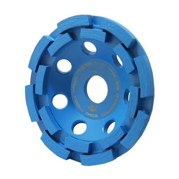 TYROLIT copa diamantada STANDARD desbaste y terminación amoladora eje 22.23mm - Imagen 4