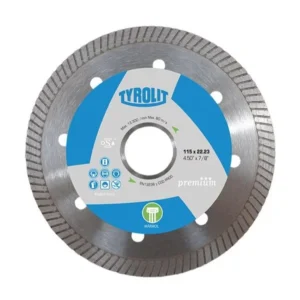 TYROLIT disco diamantado PREMIUM TURBO MÁRMOL mármoles máquina portátil