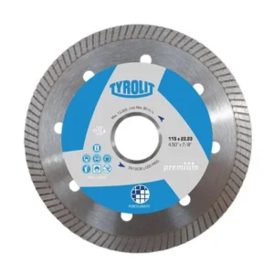 TYROLIT disco diamantado PREMIUM TURBO PORCELANATO máquina portátil
