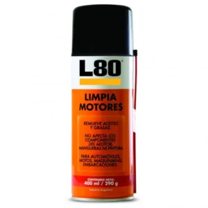 L80 limpiador PARA MOTORES 400ml 290g AEROSOL