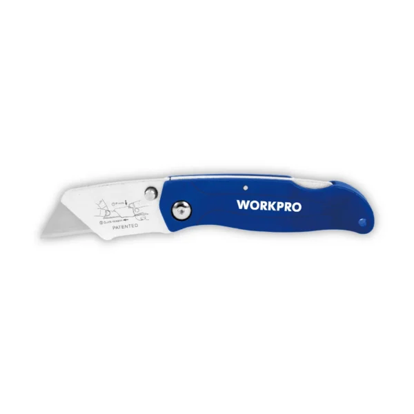 WORKPRO NAVAJA PLEGABLE aleación zinc