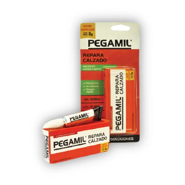 PEGAMIL adhesivo REPARA CALZADO 8g