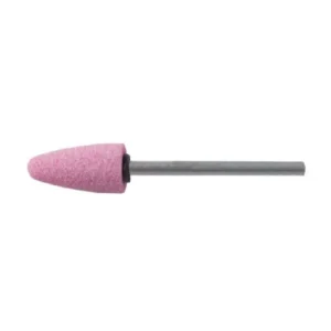 TYROLIT punta montada ÓXIDO DE ALUMINIO ROSA 88A rectificado grano 60Q amoladora recta SERIE B vastago 3.2x40mm