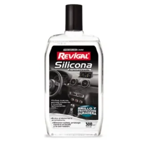 REVIGAL SILICONA AROMATIZADA tableros paneles puertas cubre alfombras x300cc BOTELLA PVC