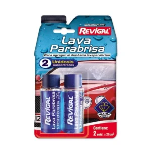 REVIGAL aditivo LAVA PARABRISAS UNIDOSIS concentrado x45cc SACHET