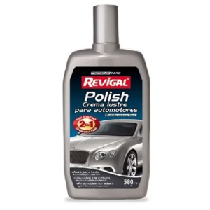 REVIGAL crema lustre POLISH CREMOSO auto moto camión x580cc BOTELLA PVC