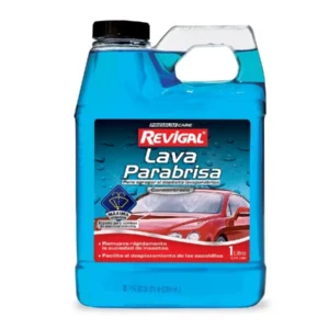 REVIGAL líquido LAVA PARABRISAS CONCENTRADO elimina grasa y suciedad x1lt BOTELLA PVC