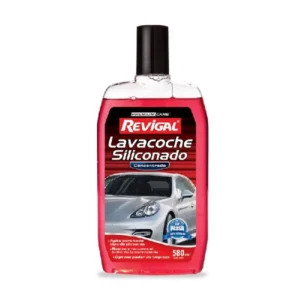 REVIGAL líquido LAVACOCHE SILICONADO carrocería automotor x580cc BOTELLA PVC