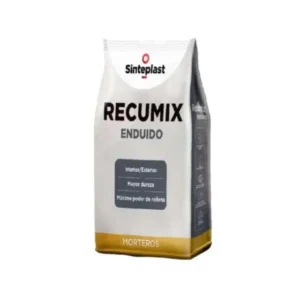 SINTEPLAST RECUMIX ENDUIDO en polvo BLANCO interior exterior