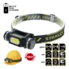 STANLEY linterna DE CABEZA 250 lm angular resist/agua anti-impacto MODO FLASH