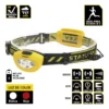 STANLEY linterna DE CABEZA 250 lm angular resist/agua anti-impacto MODO FLASH bicolor