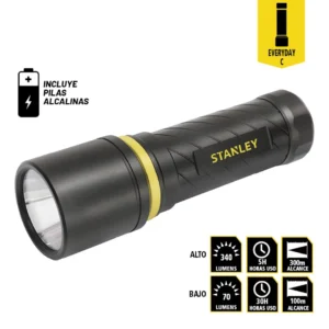 STANLEY linterna DE MANO LED EVERYDAY C 340 lm