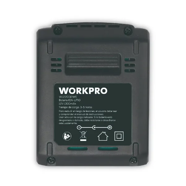 WORKPRO BATERÍA 12V 1300 mAh