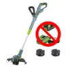 WORKPRO BORDEADORA INALÁMBRICA 20V ion litio potencia 6500 RPM