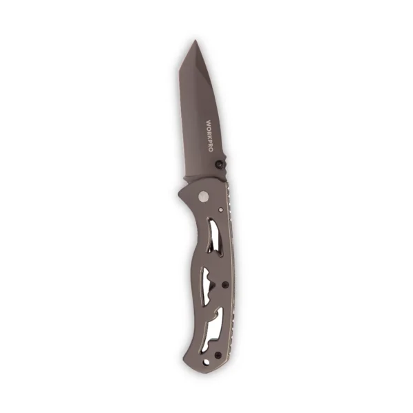 WORKPRO CUCHILLO PLEGABLE 3.5 acero inoxidable
