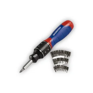 WORKPRO DESTORNILLADOR CRIQUE 32 piezas CR-V 6X - SPEED DUAL-DRIVE®