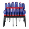 WORKPRO JUEGO DESTORNILLADORES 18 piezas CR-V con Soporte