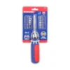 WORKPRO DESTORNILLADOR RATCHET con mango y puntas múltiples abatibles