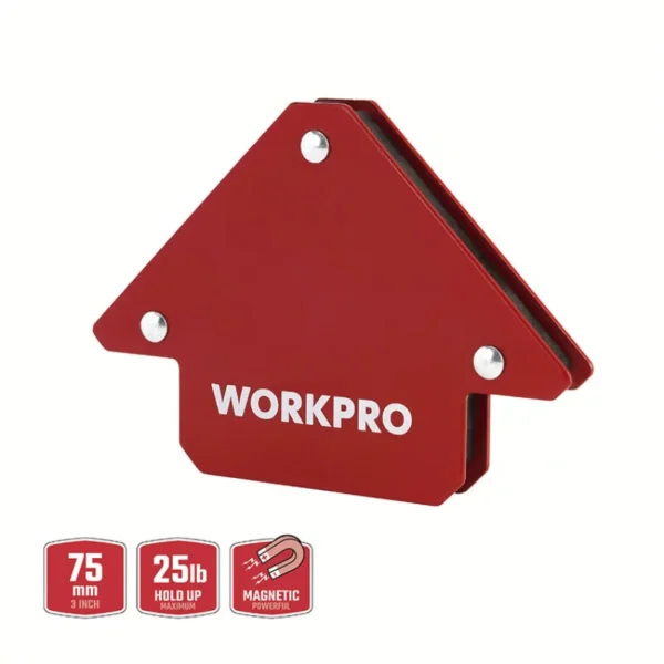 WORKPRO ESCUADRA imantada para soldar 75 a 115mm FLECHA