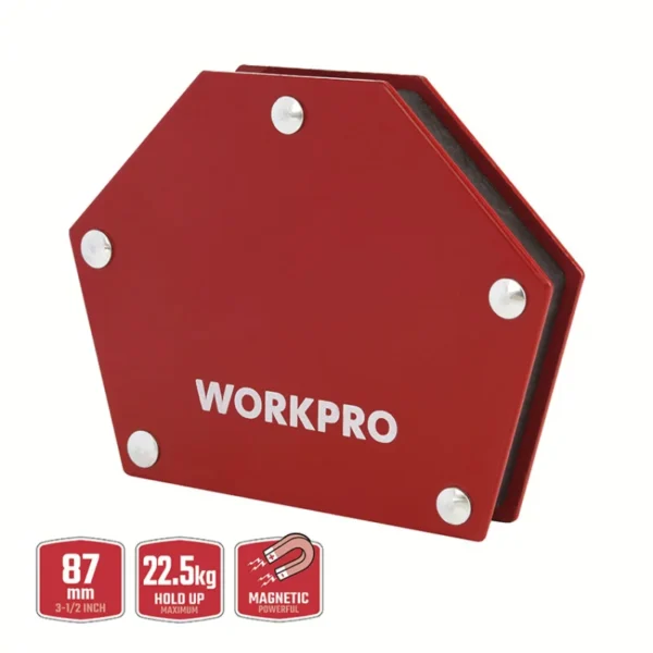 WORKPRO ESCUADRA imantada para soldar 75 a 115mm HEXAGONAL - Imagen 3