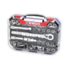 WORKPRO JUEGO TUBOS 30 piezas BOCALLAVES 6 puntas encastre 1/2
