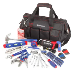 WORKPRO JUEGO HERRAMIENTAS 155 piezas BOLSO