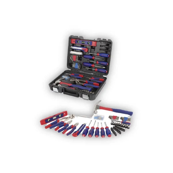WORKPRO JUEGO HERRAMIENTAS 162 piezas CAJA PLÁSTICA