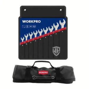 WORKPRO JUEGO LLAVES COMBINADAS 9 piezas métricas