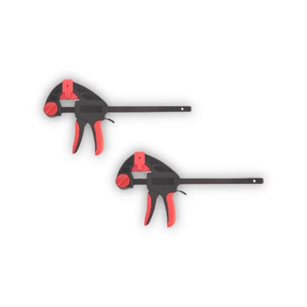 WORKPRO PRENSA CARPINTERO reversible ACCIÓN RÁPIDA auto ajustable 4 pulgadas 2 piezas