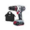 WORKPRO TALADRO INALÁMBRICO 20V ion litio de 2 veloc Bivolt con percutor + BOLSO