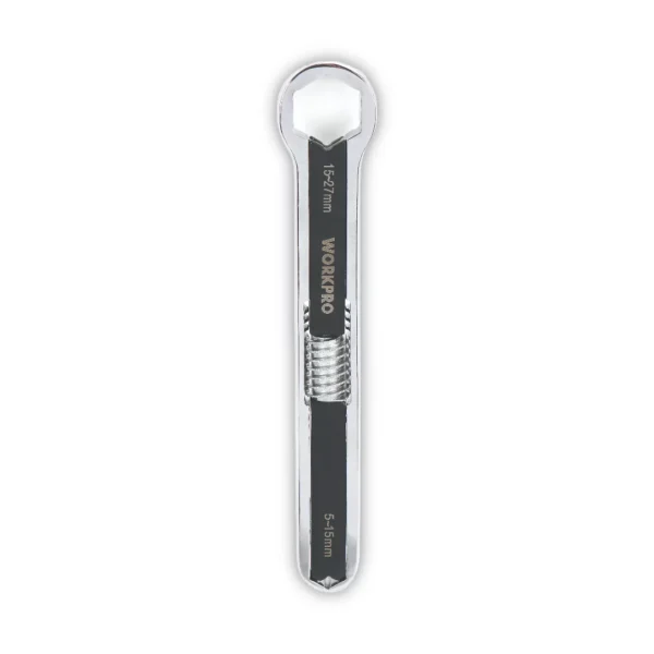 WORKPRO LLAVE AJUSTABLE BOCALLAVE TOTAL 5 a 15mm CR-V